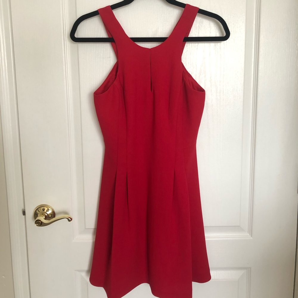 Red BCBG formal dress